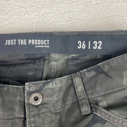 G-Star Raw Dark Camo Rovic Zip RC 3D Tapered Cargo Pants 36x32 Gorpcore