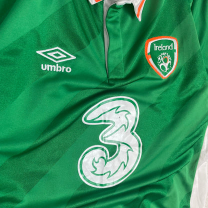 Umbro Ireland Football 2011 2012 Green Home Jersey