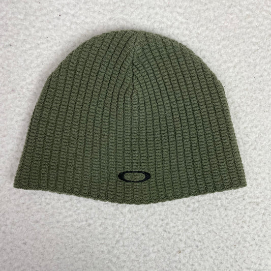 Y2K Oakley Military Green Thermal Beanie