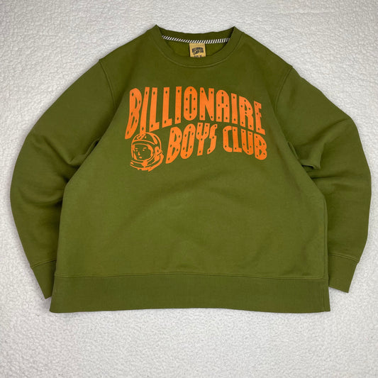 Billionaire Boys Club Logo Graphic Heavyweight Pullover Sweatshirt
