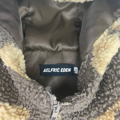 Aelfric Eden APO Bear Print Sherpa Fleece Hoodie