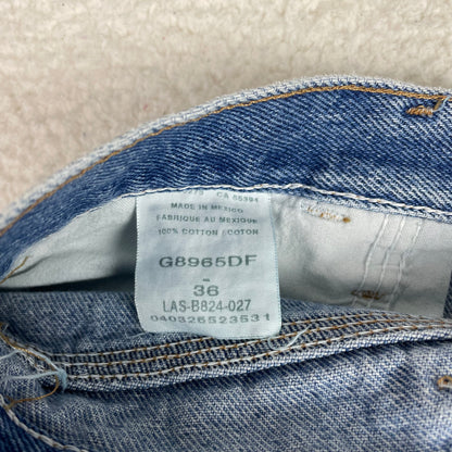Vintage Rustler Carpenter Medium Wash Jean Shorts