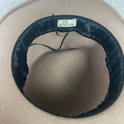 Vintage Brown Wool Custom Made Fedora