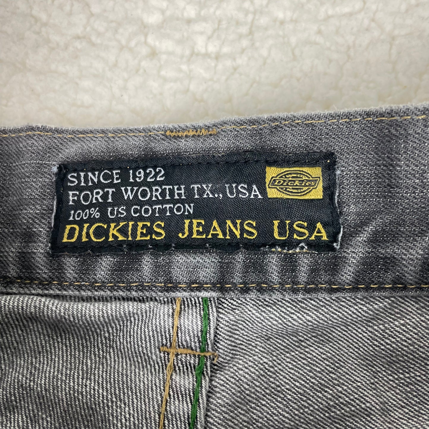 Vintage Dickies Yoke Western Charcoal Gray Jeans