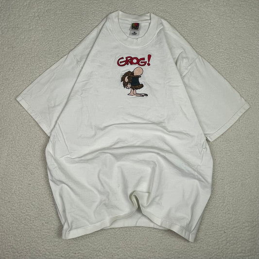 Vintage Gary Larson Grog Caveman Graphic Shirt