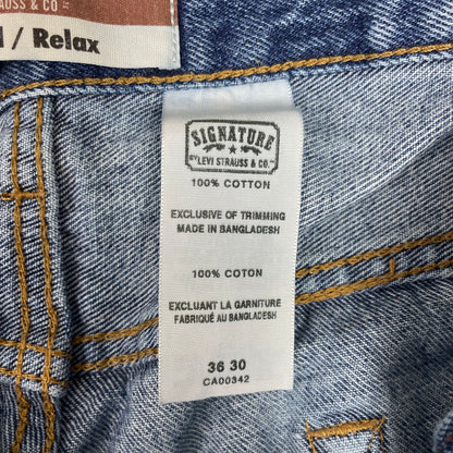 Levis Super Baggy Relaxed Fit Medium Wash Jeans