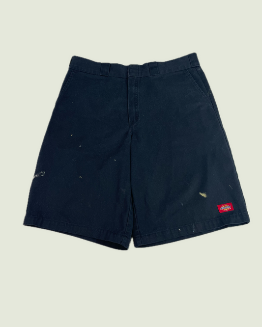 Vintage Dickies Long Mechanic Skater Black Shorts