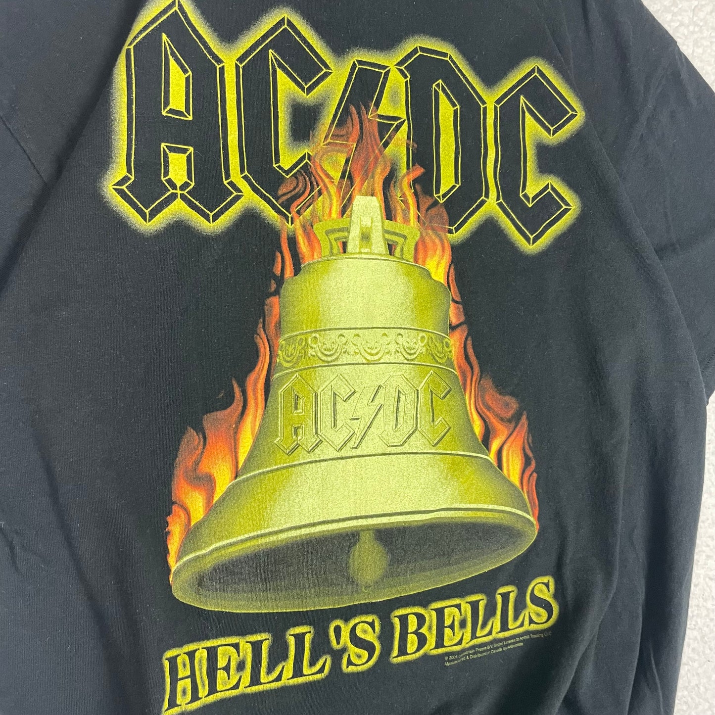 Vintage AC DC Helll's Bells Tour 2000 2001 Shirt