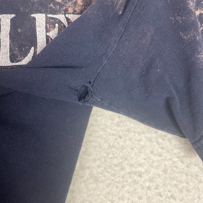 Vintage Hurley Y2K Distress Navy Blue Shirt