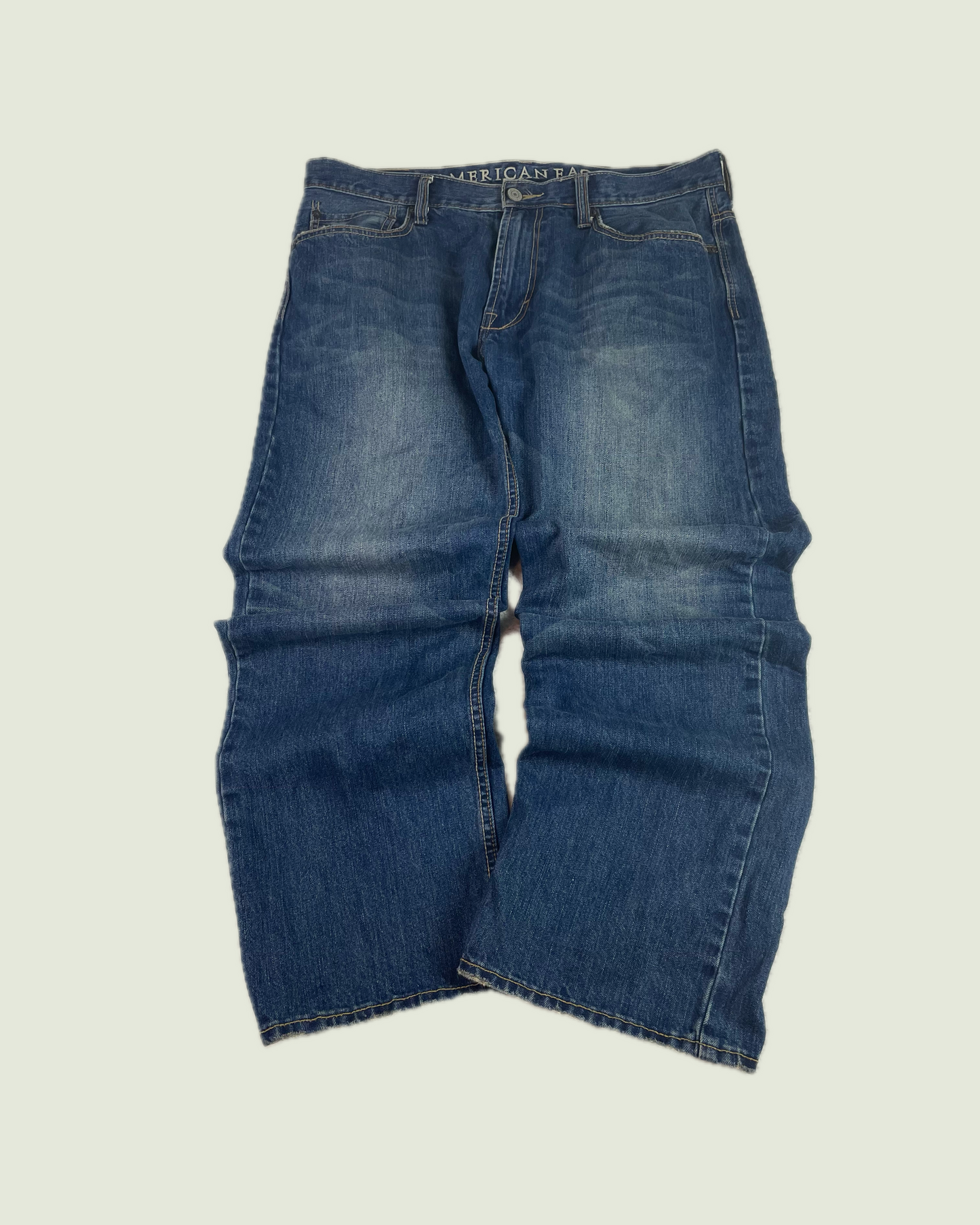 Vintage American Eagle Baggy Low Crotch Loose Jeans