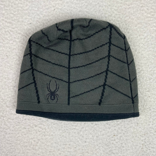Spyder Y2K Pattern Sage Smoked Gray Toque Beanie