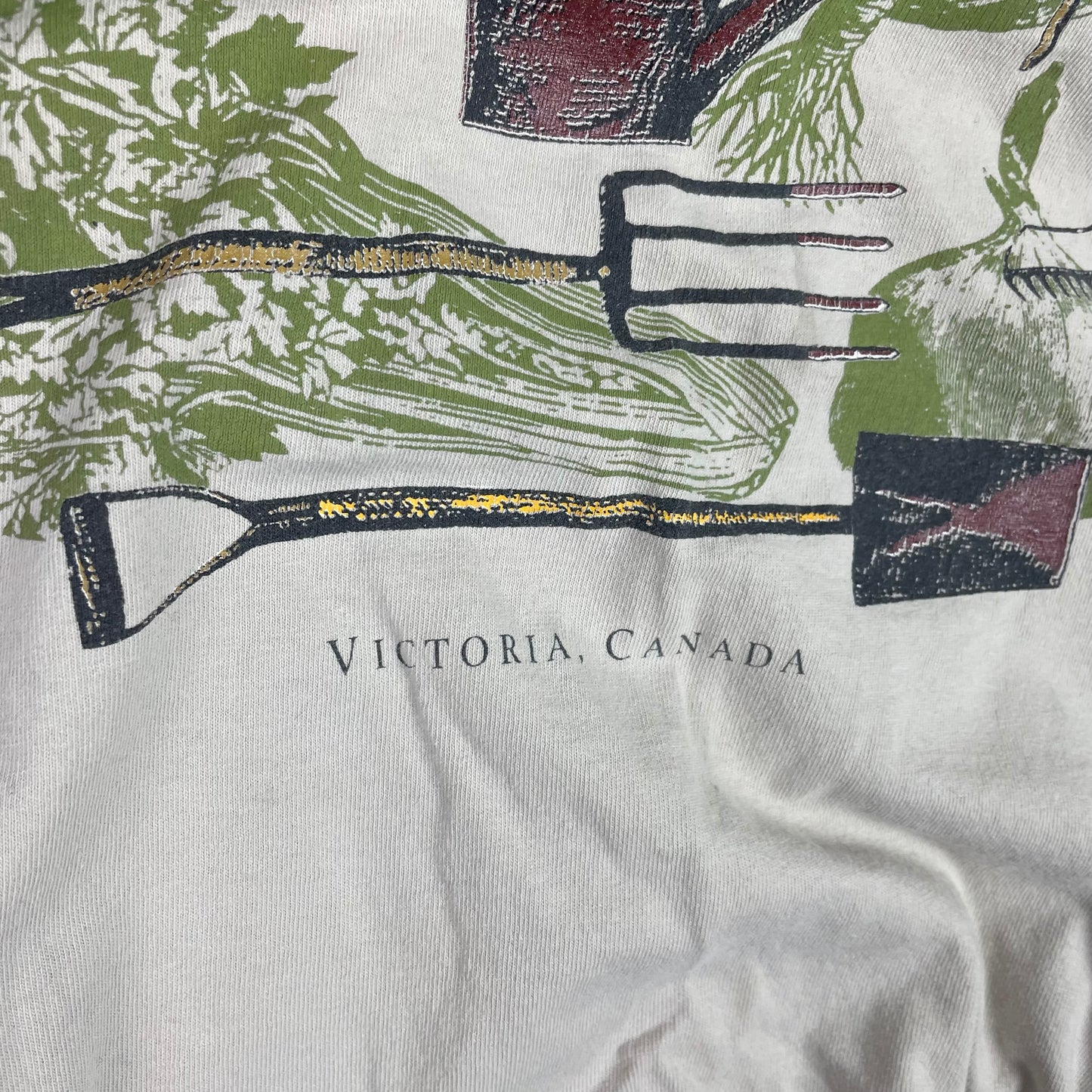 Vintage Head Gardener Victoria British Columbia Graphic Shirt