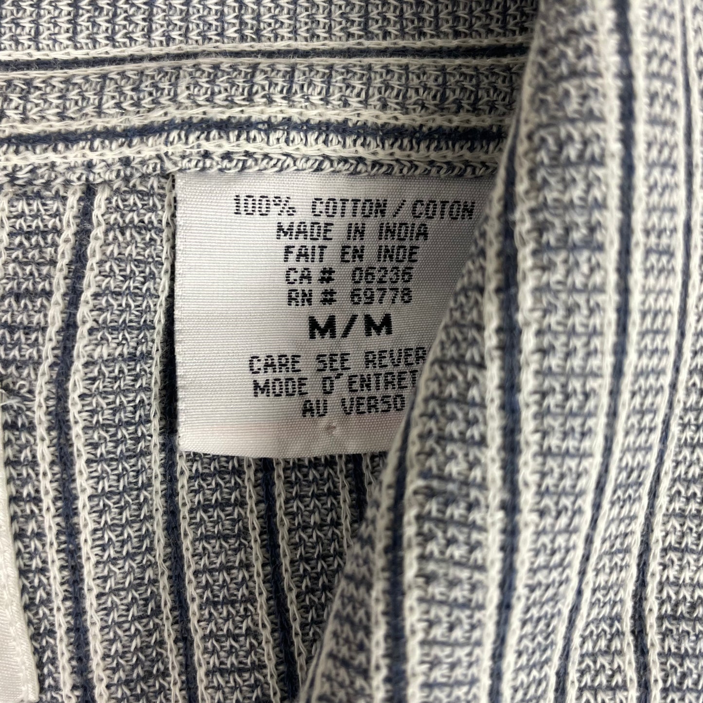 River Washed Boxy Cropped Oversize Striped Short Sleeve Polo