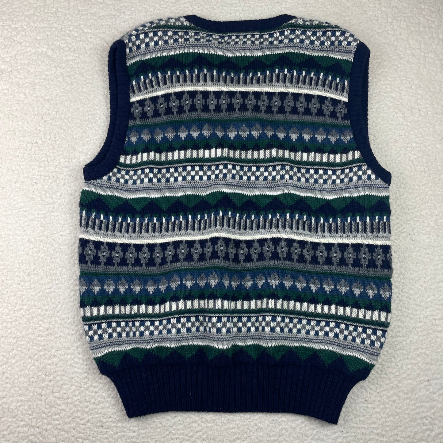 Vintage Fair Isle Northwest Sweater Vest