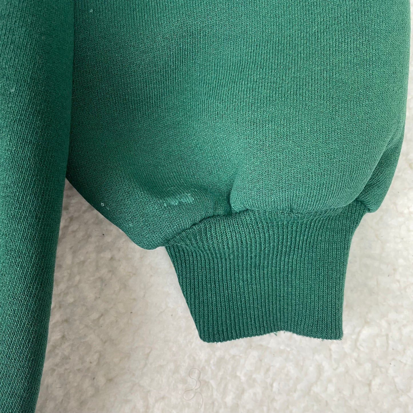 Vintage Russell Made in USA Forest Green Blank Pullover Sweatshirt