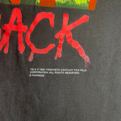 Vintage Single Stitch Alien 3 1992 She's Back Black Shirt