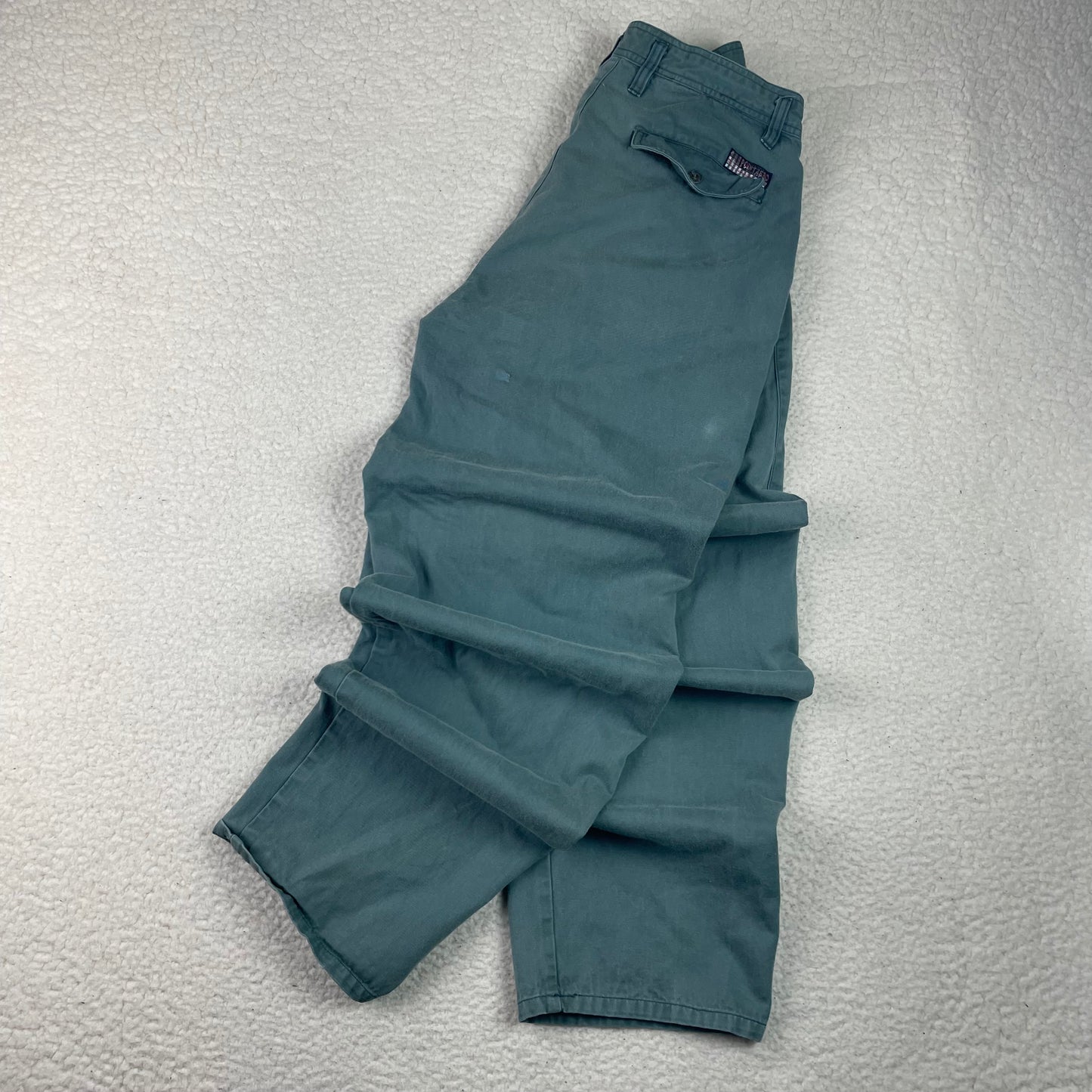 Vintage Point Zero Pleated Barrel Relaxed Fit Pants