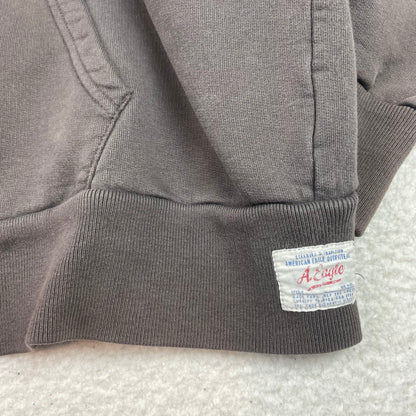 Vintage American Eagle Cougars Brown Zip Up Hoodie