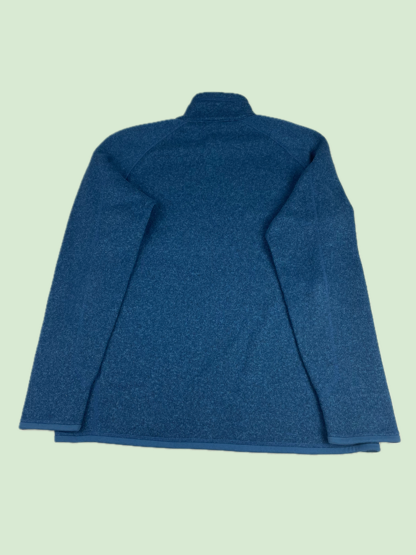 Patagonia Blue Better Sweater Quarter Zip Fleece Pullover