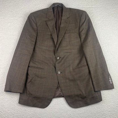 Vintage JP Tilford Samuelsohn Houndstooth 100% Wool Blazer