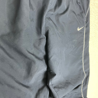 Y2K Nike Baggy Ankle Side Zip Black Track Pants