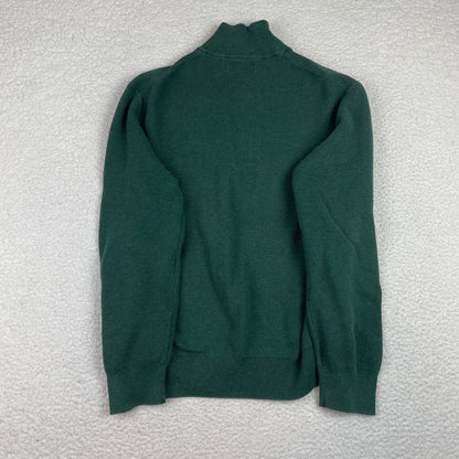 Vintage Polo Ralph Lauren 1/4 Zip Up Green Sweater