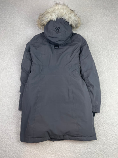 Tna Golden Bancroft Parka Altitude Series Grey Faux Fur Hood Jacket