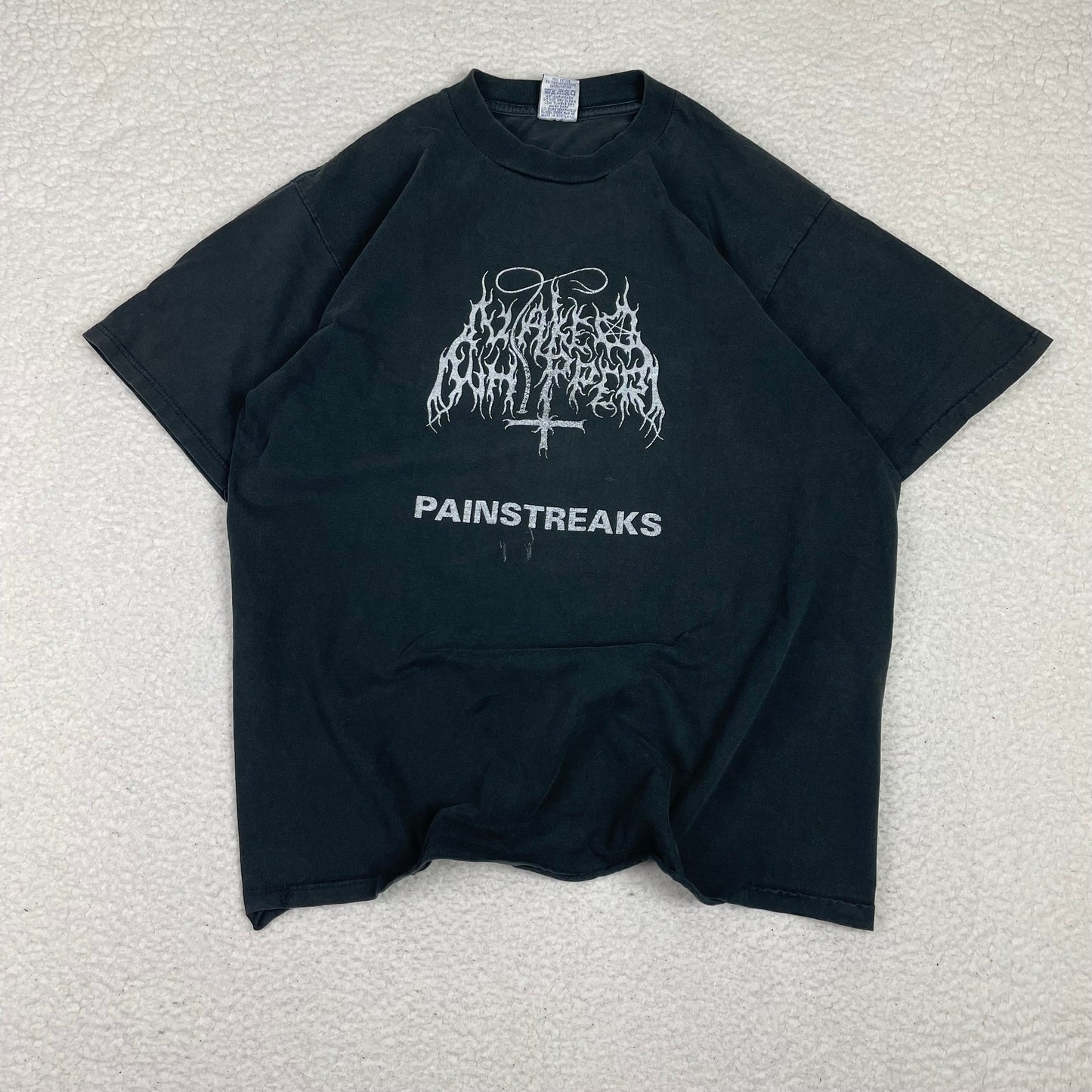 Vintage Painstreaks Death Metal Graphic Shirt