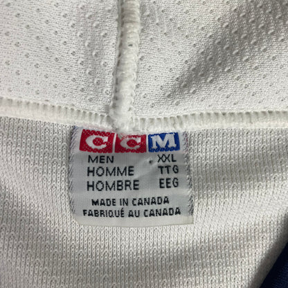 Vintage CCM Rare Edmont Oilers Oilman Hockey Jersey 2XL