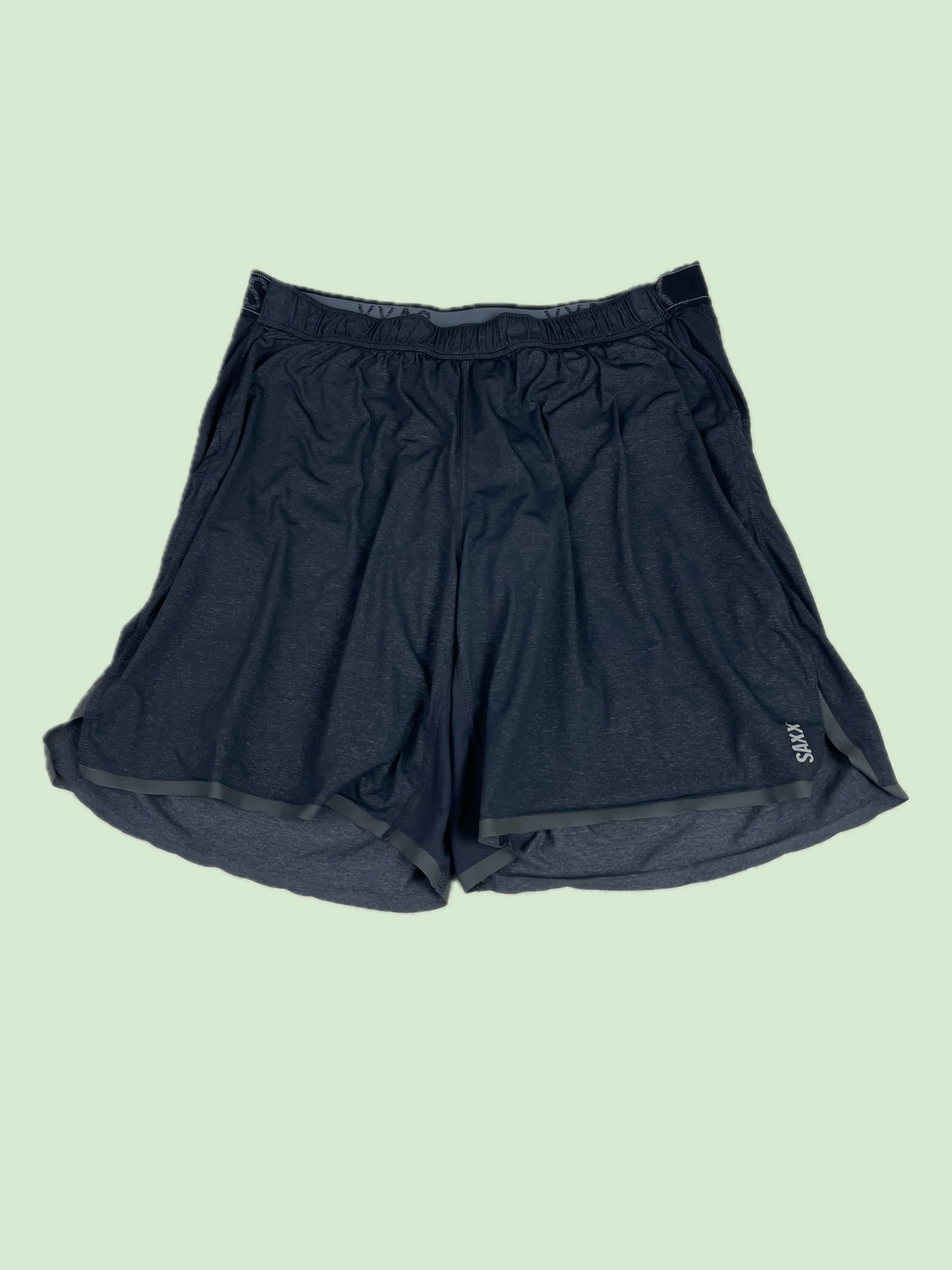 SAXX Pilot 2N1 Men's Athletic Training Shorts Black BallPark Pouch