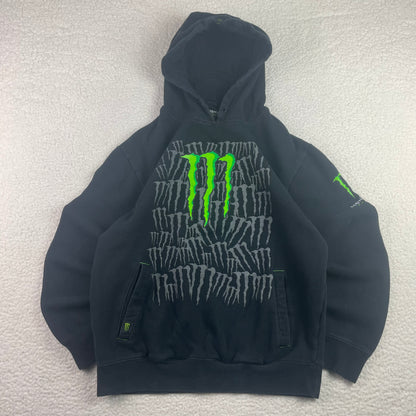 Vintage Monster Energy AOP Pullover Hoodie Sweatshirt