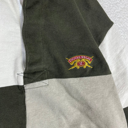 Barbarian Chivas Regal Long Sleeve Color Block Rugby Polo