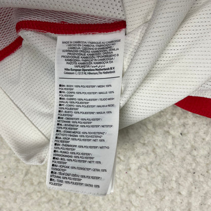 Nike Sevilla FC Playtika LaLiga Soccer Jersey White Red 18 19