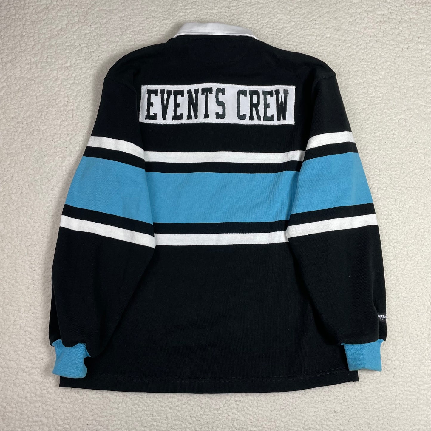 Vintage Barbarian Long Sleeve Rugby Polo