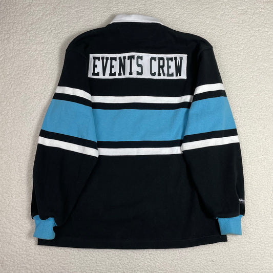 Vintage Barbarian Long Sleeve Rugby Polo