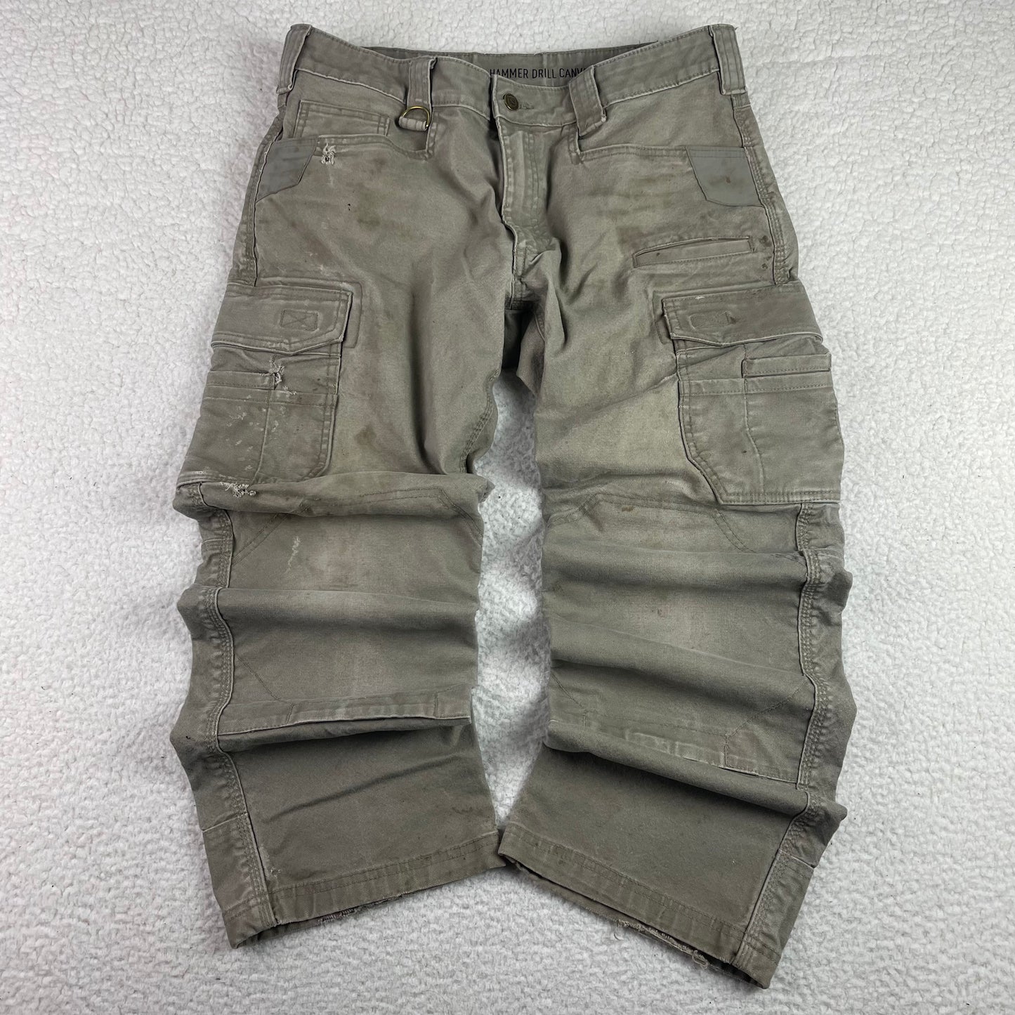 Vintage Noble Double Knee Canvas Double Knee Cargo Pants