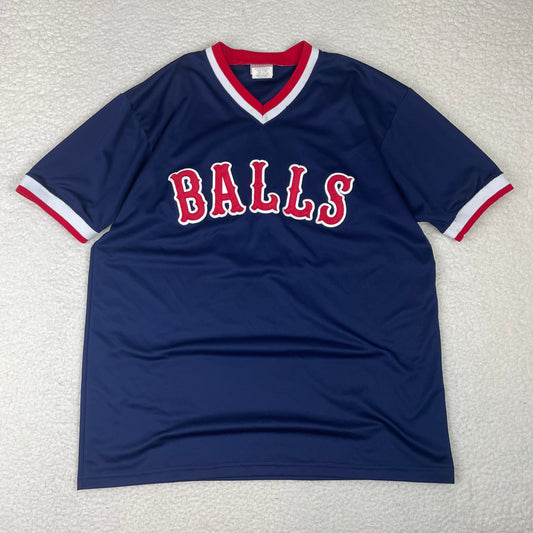 Vintage Boston Red Sox Style Balls Baseball Jersey