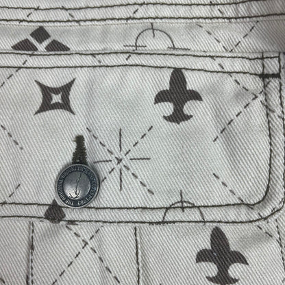 Vintage Karl Kani Monogram Button Up Trucker Jacket