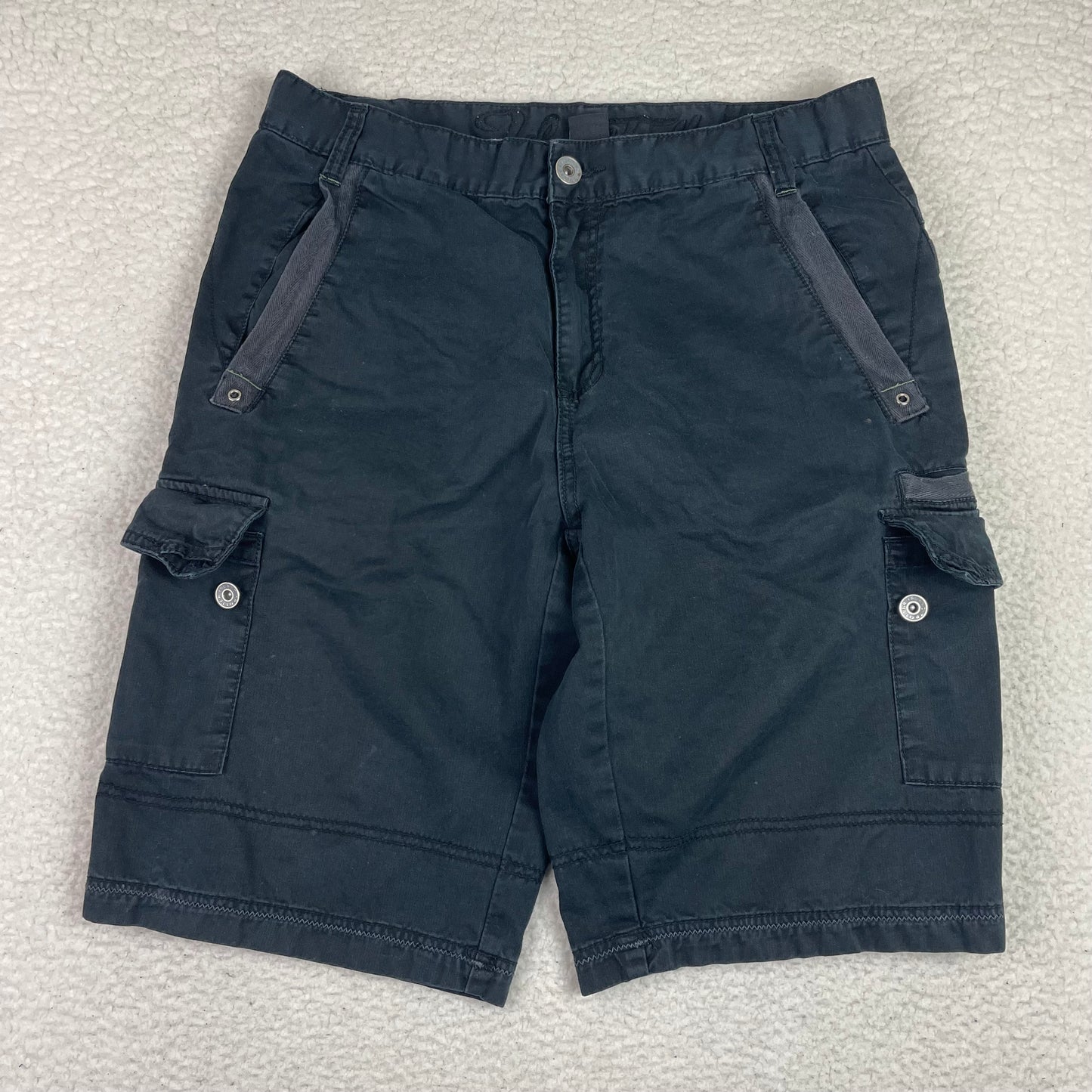 Vintage Island Trotters Baggy Cargo Paratrooper Shorts