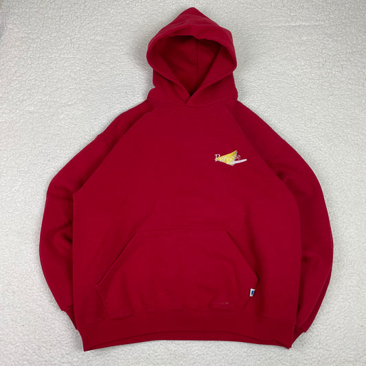 Vintage Russell Purpose Red Pullover Hoodie