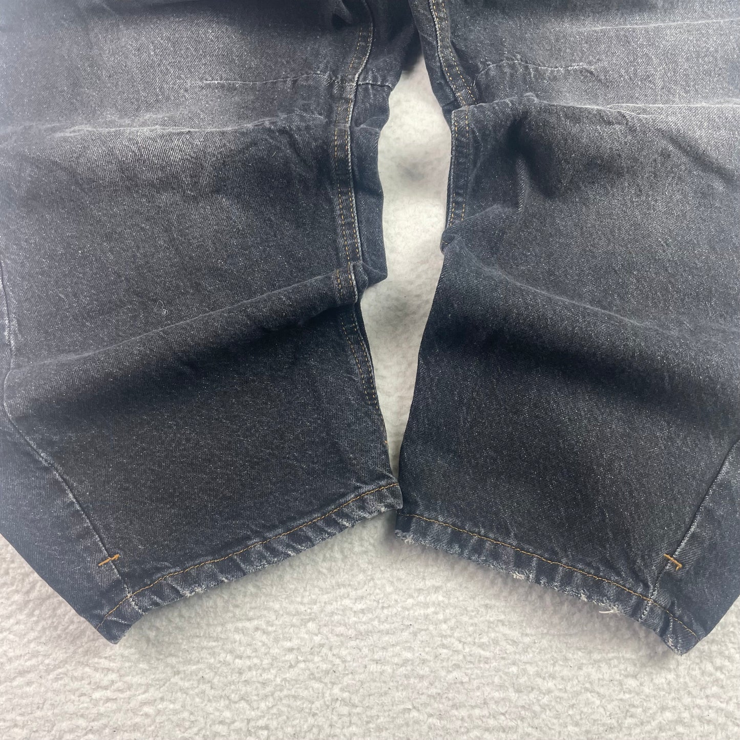 BDG Baggy Barrel Gray Drop Crotch Button Fly Denim Jeans