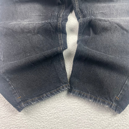 BDG Baggy Barrel Gray Drop Crotch Button Fly Denim Jeans