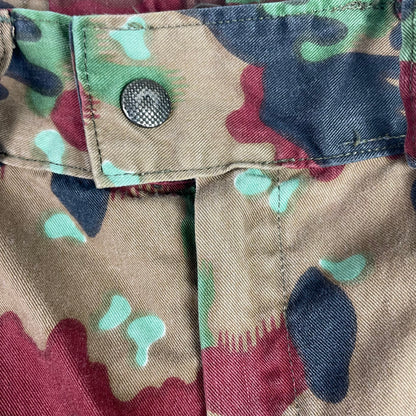 Vintage Swiss Hess Alpenflage Camo Military Cargo Pants 33x31