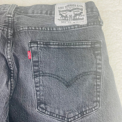 Levis 501 XX Stone Wash Gray Denim Jeans