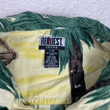 Vintage Request Jeans AOP Bahamas Button Up Shirt