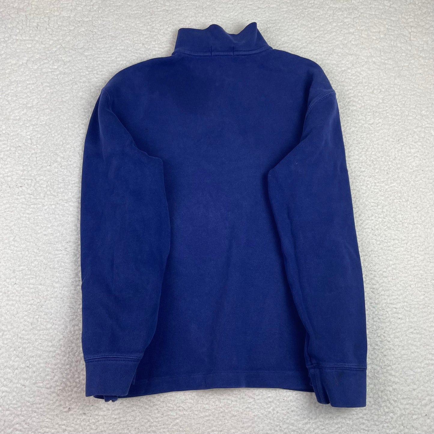 Vintage Polo Ralph Lauren 1/4 Zip Up Blue Sweater