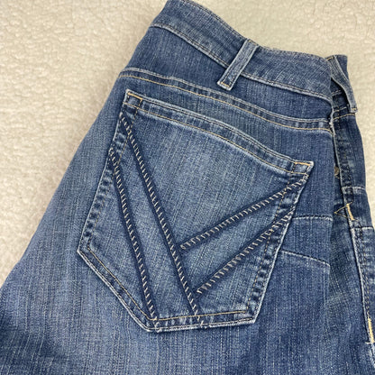 Vintage Ariat Wide Leg Super Flare Medium Wash Jeans