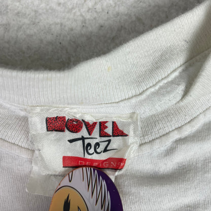 Vintage Novel Teez Sylvester Looney Tunes AOP Graphic T-Shirt XL 90s