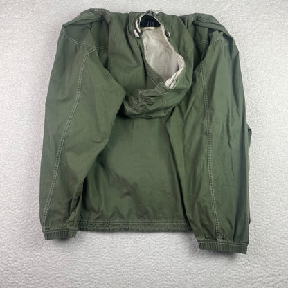 Vintage Gap 1/2 Zip Up Sage Green Anorak Hoodie Jacket
