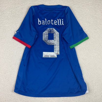 Puma Italy Football 2014 Blue Home Jersey Balotelli